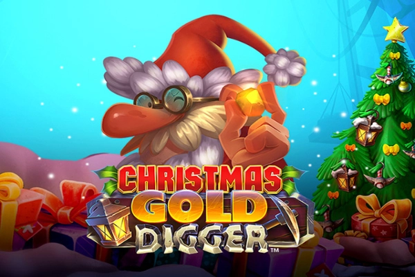 Арт слота Christmas Gold Digger